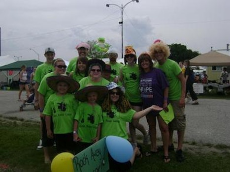 Rock Away Cancer   Relay For Life T-Shirt Photo