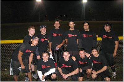 Firehouse United Flag Football Team T-Shirt Photo