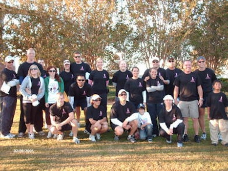 Breast Cancer 5k Team T-Shirt Photo