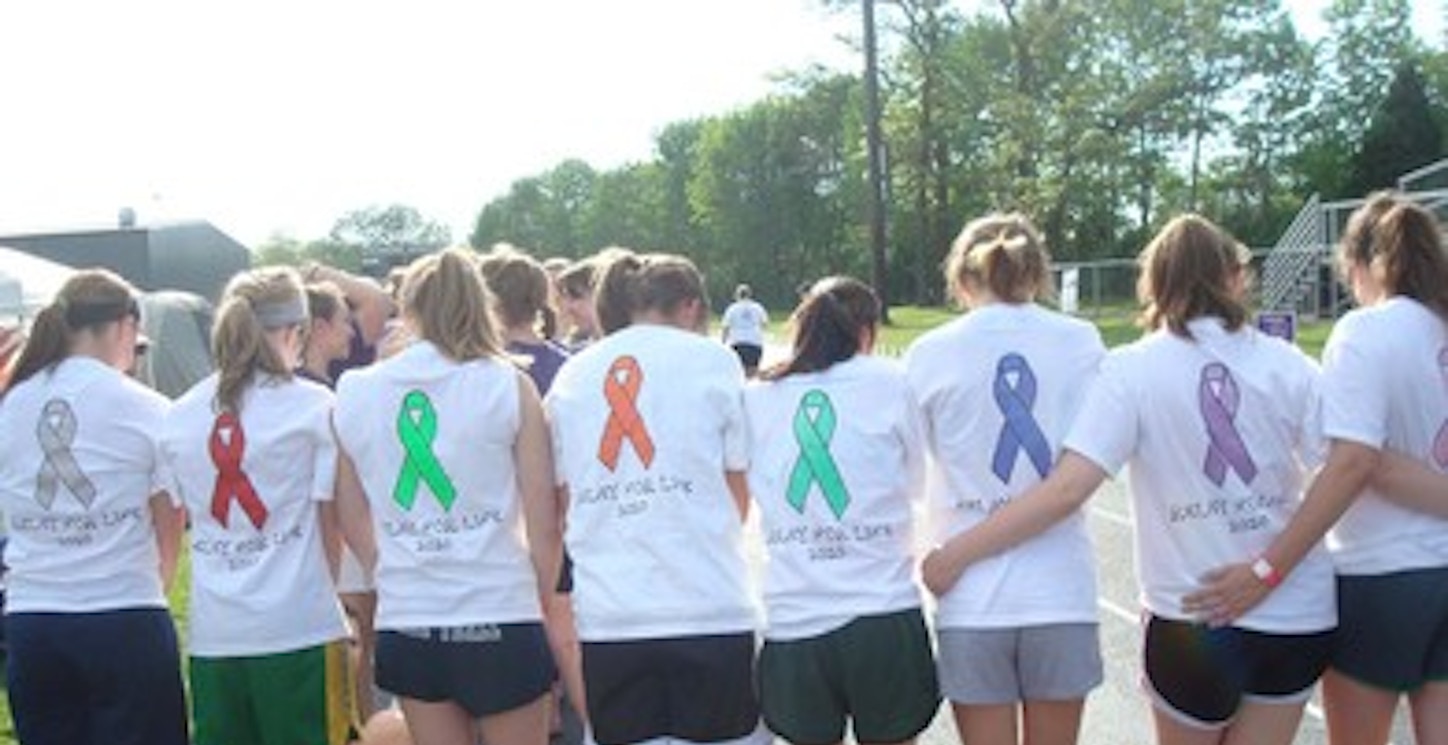 Ua Crayons For Cancer Having A Blast At Relay For Life! T-Shirt Photo