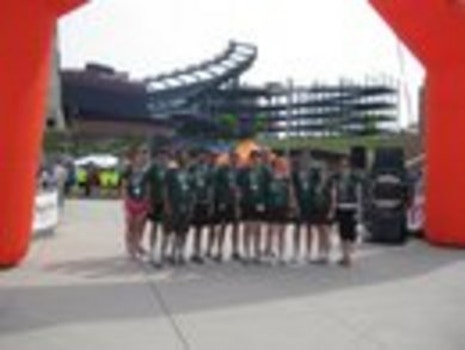 Screamin' Turtles Running Team Finishes Ragnar Ne 2010 T-Shirt Photo