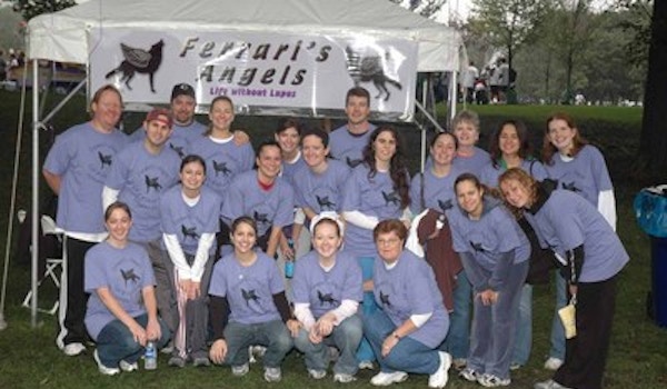 Picture of Ferrari's Angels At The Life Without Lupus Walk 2006 Custom T-Shirt Design Ferrari's Angels At The Life Without Lupus Walk 2006 T-Shirt Photo