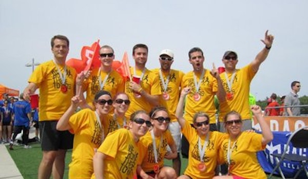 Picture of Finish Line After 192 Relay Race! Custom T-Shirt Design Finish Line After 192 Relay Race! T-Shirt Photo