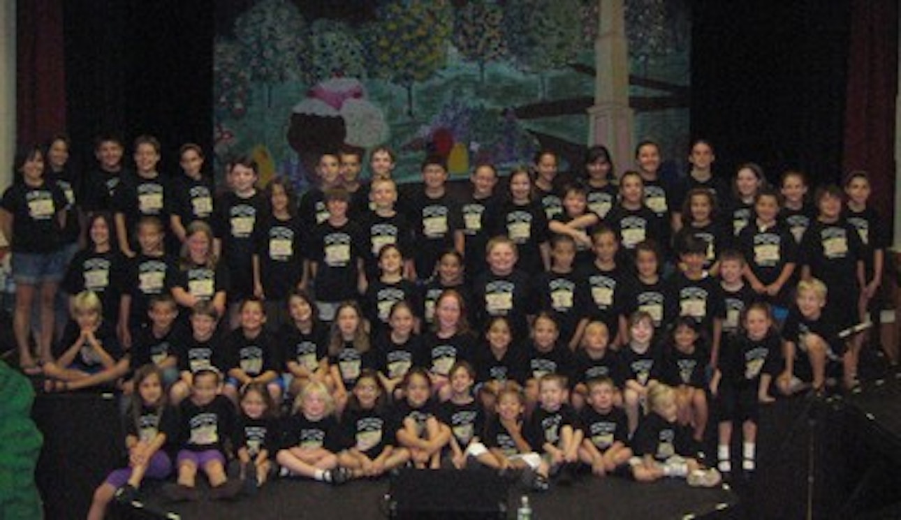 Cast Of Willy Wonka Jr. T-Shirt Photo
