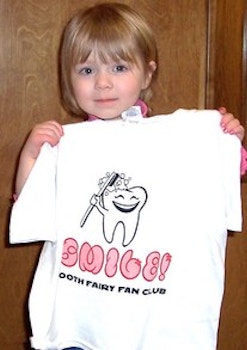 Tooth Fairy Fan Club Winner T-Shirt Photo