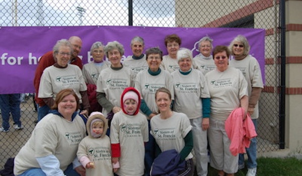 Picture of Sisters Of St. Francis Custom T-Shirt Design Sisters Of St. Francis T-Shirt Photo