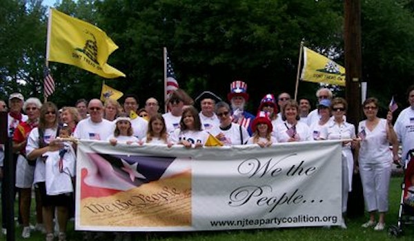 Patriots At July Parade T-Shirt Photo