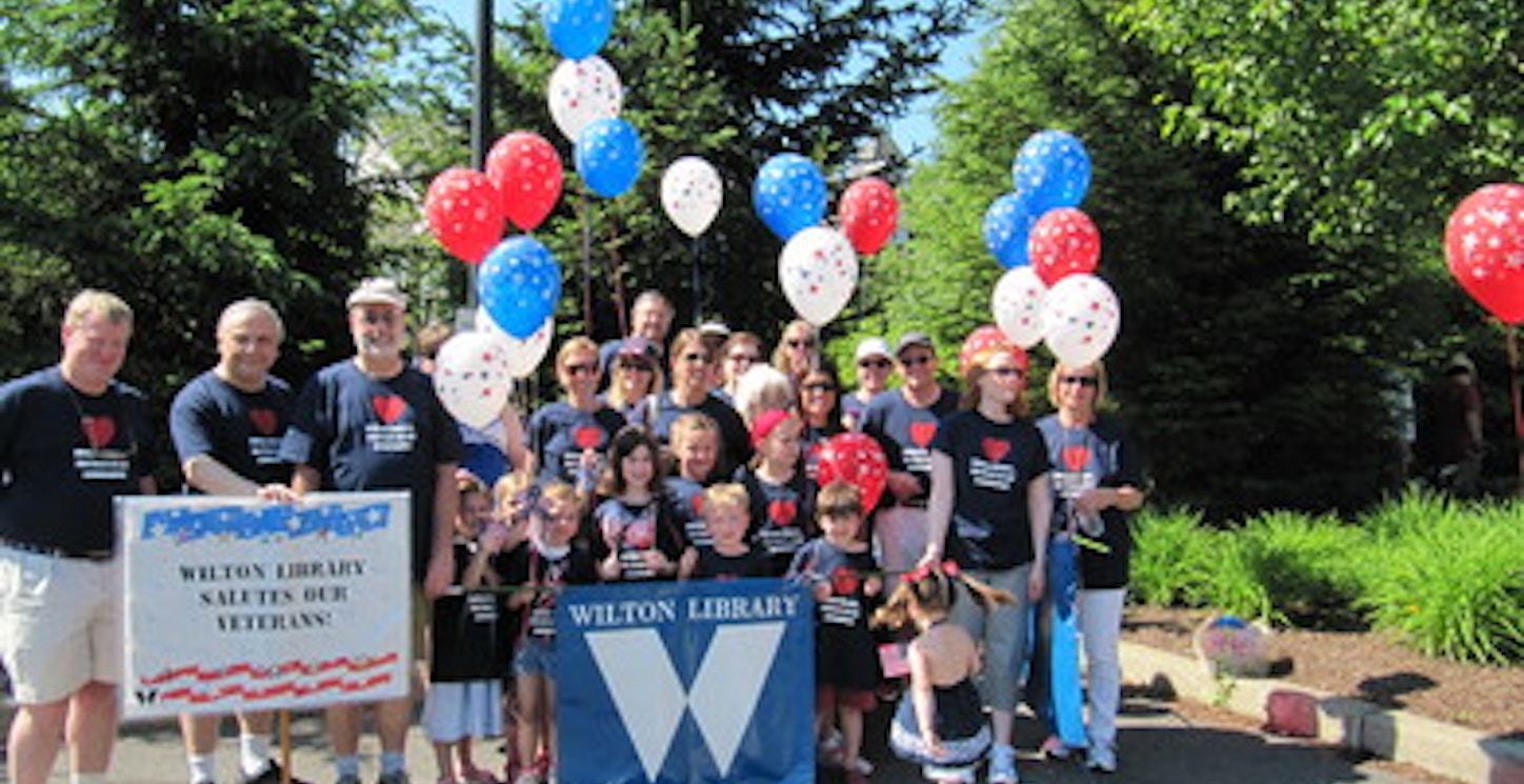 Wilton Library Memorial Day Marchers T-Shirt Photo