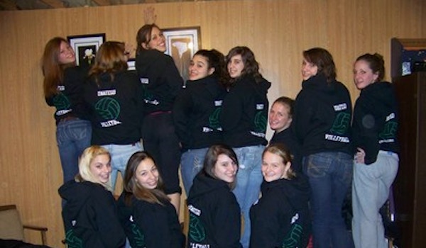 Picture of Varisty Volleyball Custom T-Shirt Design Varisty Volleyball T-Shirt Photo