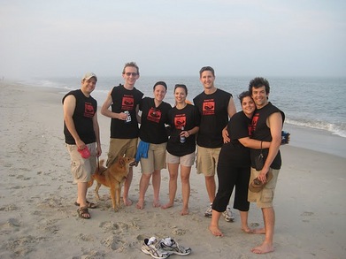 Dan's 20th Birthday On Assateague Island T-Shirt Photo