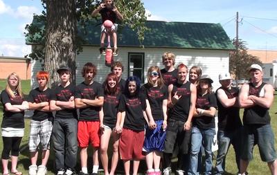 Hoff Planet Stunt Team Crew T-Shirt Photo