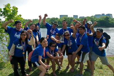 Dragon Boat Gold T-Shirt Photo