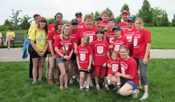 Picture of Polish Power Walkers Custom T-Shirt Design Polish Power Walkers T-Shirt Photo