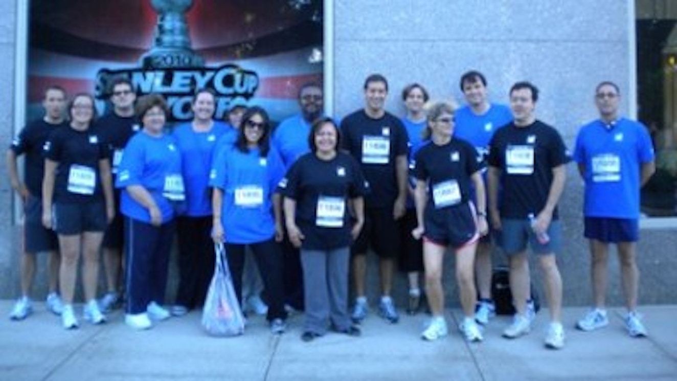 Markel Takes The Chase Corporate Challenge T-Shirt Photo