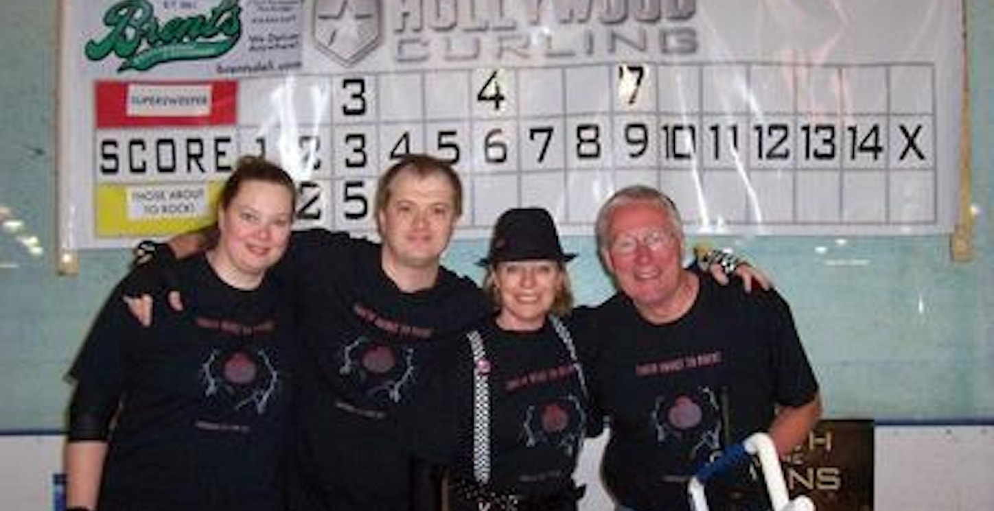 Those About To Rock! Curling Team T-Shirt Photo
