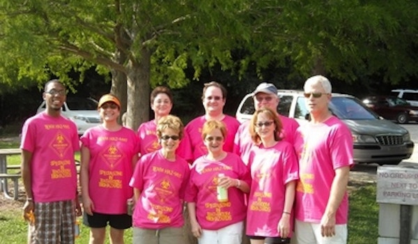 Picture of Team Haz Mat: Walking For A Cure For Crohn's Disease!!! Custom T-Shirt Design Team Haz Mat: Walking For A Cure For Crohn's Disease!!! T-Shirt Photo