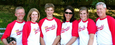 Father's Day Softball Game T-Shirt Photo