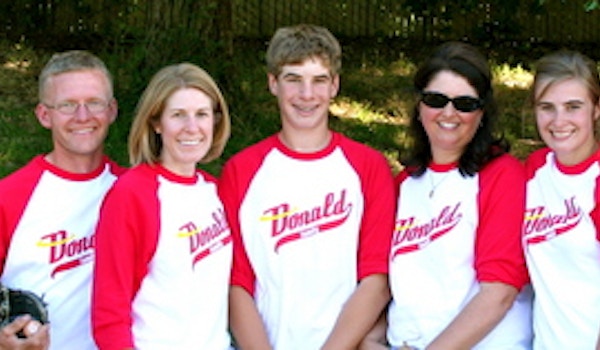 Picture of Father's Day Softball Game Custom T-Shirt Design Father's Day Softball Game T-Shirt Photo