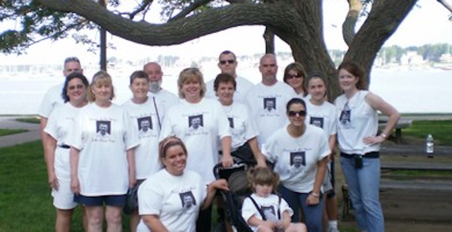 Walking For Johnny T-Shirt Photo