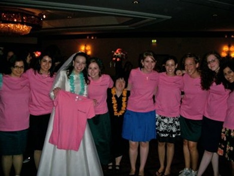Deroy Girls Celebrates Jodi's Wedding! T-Shirt Photo