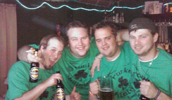 Picture of The Drunken Shillelagh Custom T-Shirt Design The Drunken Shillelagh T-Shirt Photo