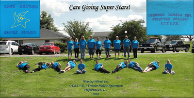 Care Giving Superstars T-Shirt Photo