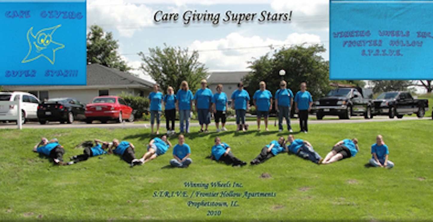 Care Giving Superstars T-Shirt Photo