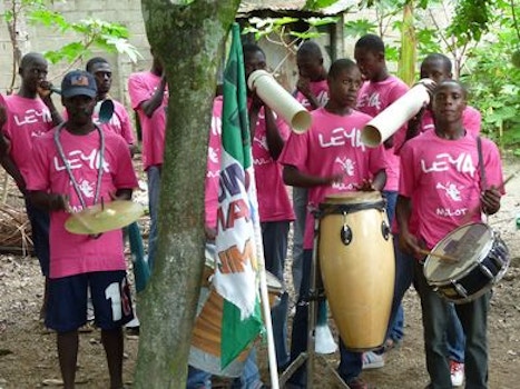 The Leya Band Of Milot In Haiti T-Shirt Photo