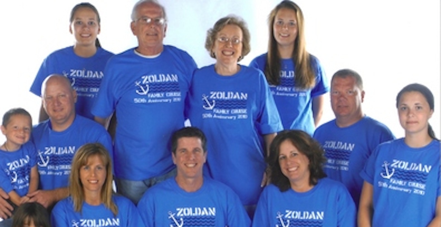 Zoldan's 50th Anniversary Cruise T-Shirt Photo