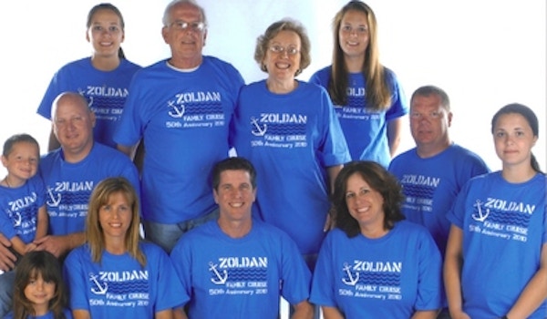 Zoldan's 50th Anniversary Cruise T-Shirt Photo