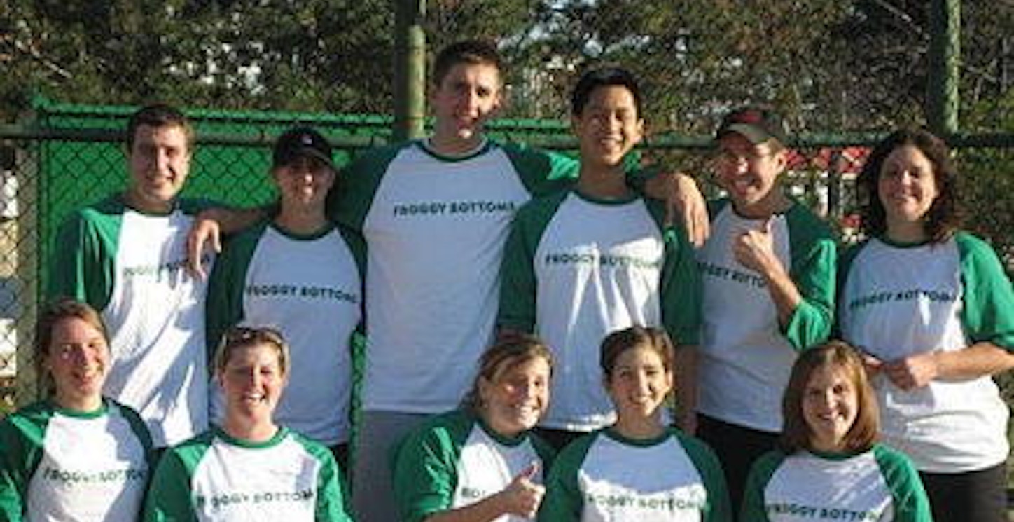 Froggy Bottoms Softball Team T-Shirt Photo