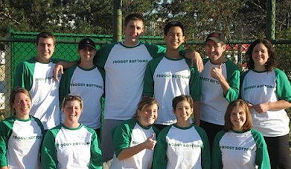 Froggy Bottoms Softball Team T-Shirt Photo