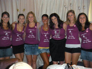 Bridesmaid With The Bride T-Shirt Photo