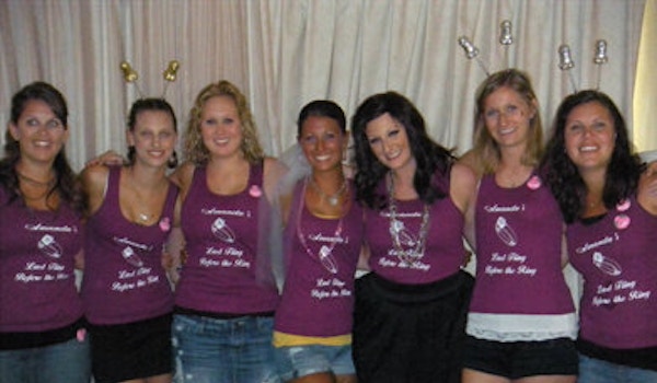 Bridesmaid With The Bride T-Shirt Photo
