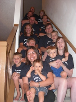 Our Stairway Of Family T-Shirt Photo