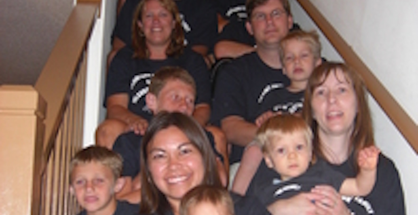 Our Stairway Of Family T-Shirt Photo