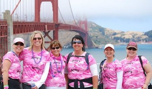 Picture of Avon Walk San Francisco 2010 Custom T-Shirt Design Avon Walk San Francisco 2010 T-Shirt Photo