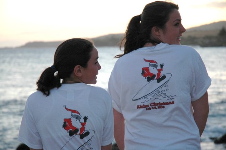 Aloha Christmas In July T-Shirt Photo