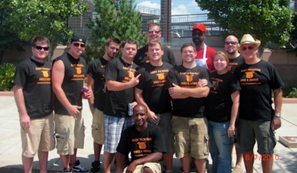 Picture of Ezpbbq Team With Phillies Legend Garry Maddox Custom T-Shirt Design Ezpbbq Team With Phillies Legend Garry Maddox T-Shirt Photo