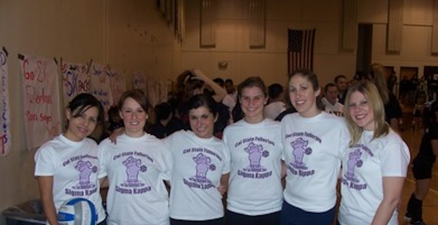 Sigma Kappa Volleyball T-Shirt Photo