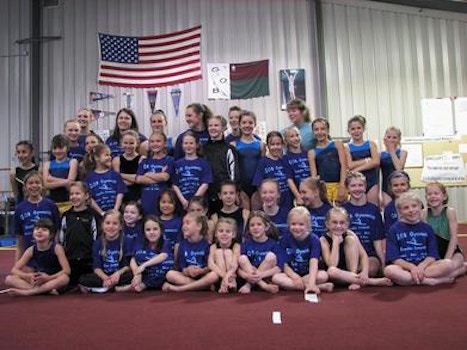 Gob Scrambler Gymnastics Competition T-Shirt Photo