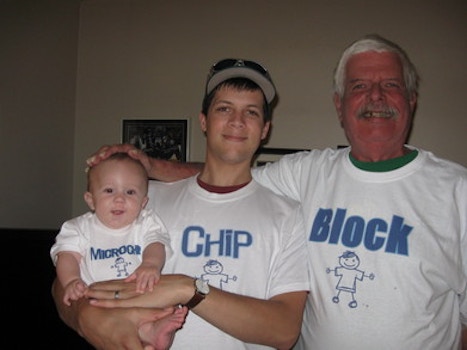 Chip Off The Old Block T-Shirt Photo