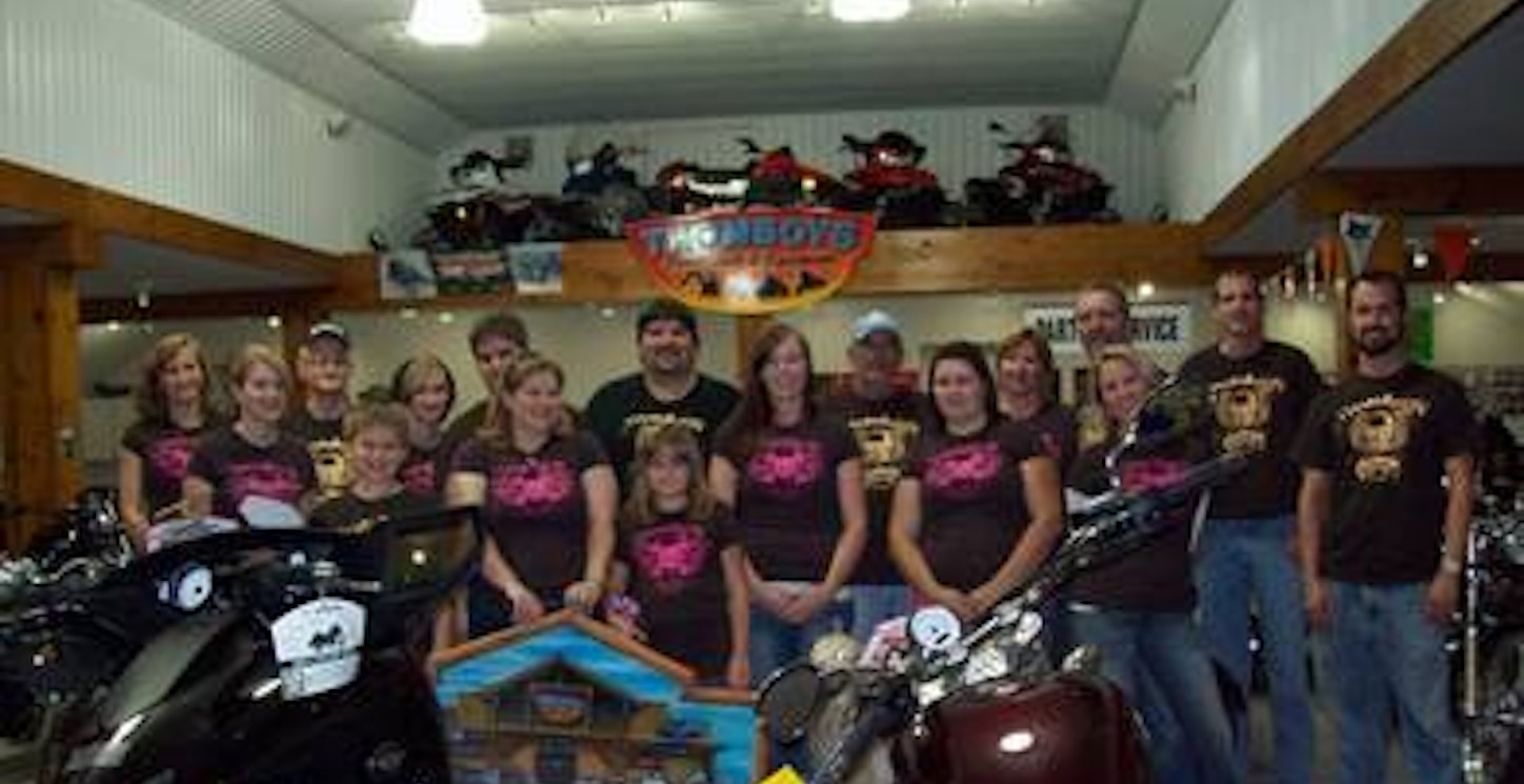 Thomboys Powersports Crew T-Shirt Photo