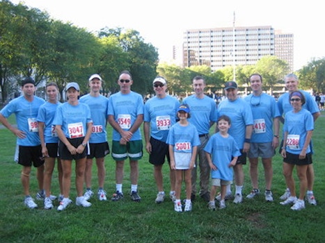 Team Momentum At Annual New Haven Labor Day Road Race T-Shirt Photo