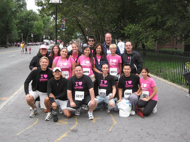 Susan G Komen Nyc Breast Cancer 5k, 9/12/10 T-Shirt Photo