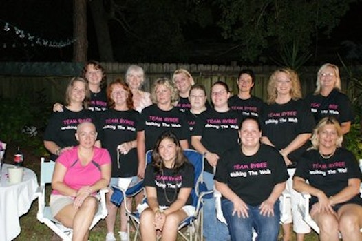 Supporting Dawn In Her Walk! T-Shirt Photo