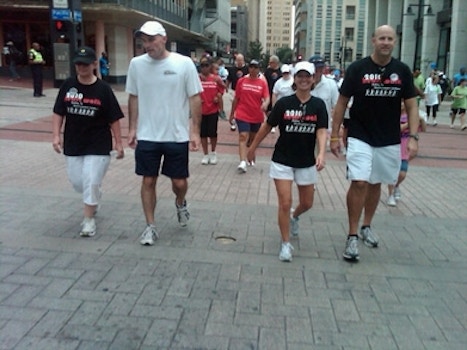 Walking For A Cure For Heart Disease! T-Shirt Photo