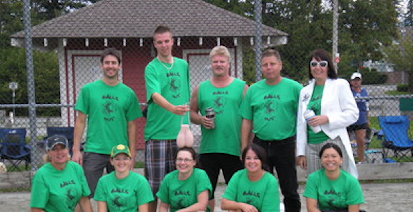 Balls Out Team Photo T-Shirt Photo