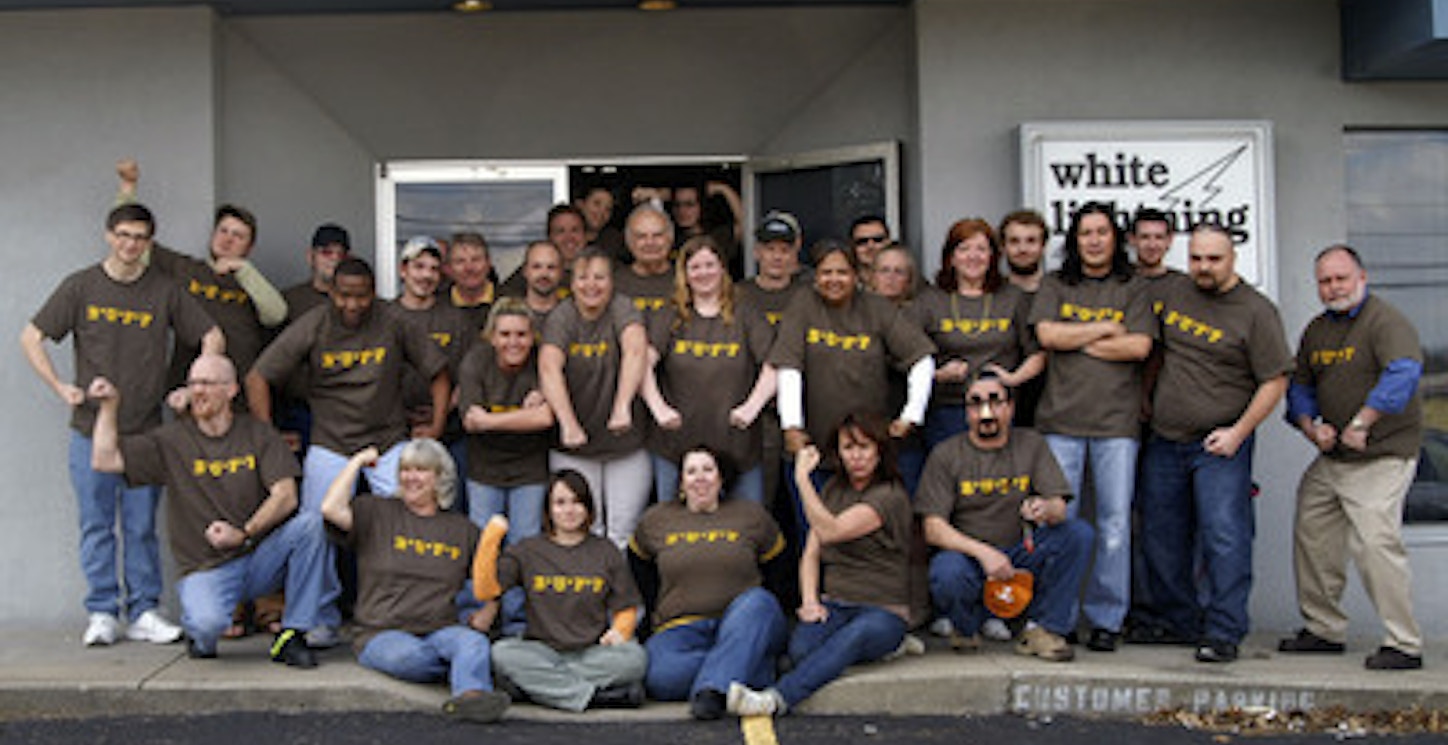 The Buff Employees At Paul C. Buff, Inc. T-Shirt Photo