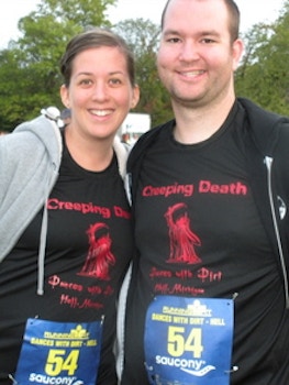 Emily And Bart Ready To Race! T-Shirt Photo